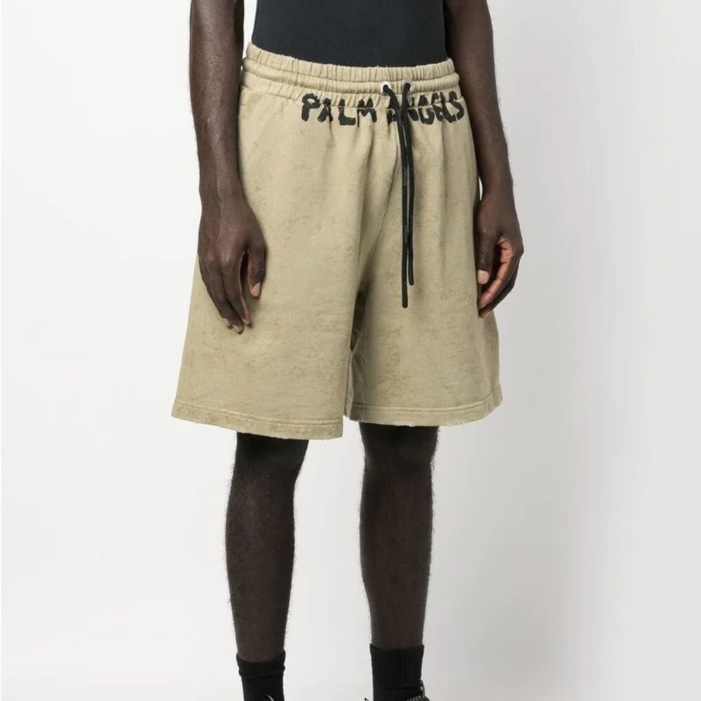 Palm angels seasonal logo shorts- Miami